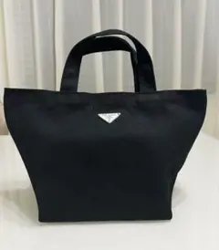 ⭐️最終お値下げしました⭐️PRADA⭐️ 黒 レザー ビジネストートバッグ　三角ロゴ PRADA 三角ロゴナイロンレザーハンドバッグ | Hedy