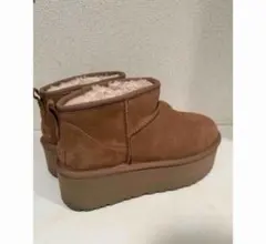 UGG 厚底 ブーツ ムートン ブラウン 26cm アグ EU40