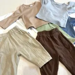 ベビー 90 カットソー パンツまとめ売り