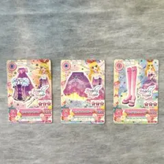 アイカツカード 星宮いちご ピンクスワンコーデ エンジェリーシュガー