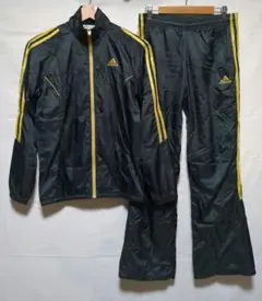 【美品】adidas アディダストレーニングジャケット パンツ セットアップ M