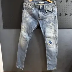 zaraデニムパンツ