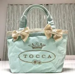 【レア商品】♡TOCCA トッカ　キャンバス　ミニトートバッグ♡