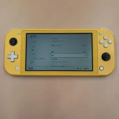 【訳あり】Nintendo Switch Lite イエロー 本体