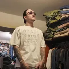 L 山田レン おっぱい Tシャツ オモシーチャンネル 古着 ビンテージ