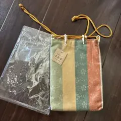 正絹 名物裂 巾着 和装用バッグのサムネイル