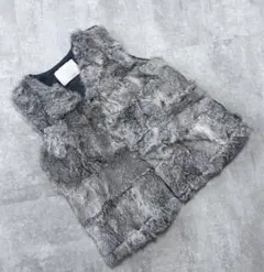 Discoat 毛皮ベスト　110cm