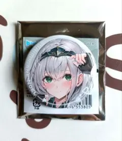白銀ノエル　缶バッジ