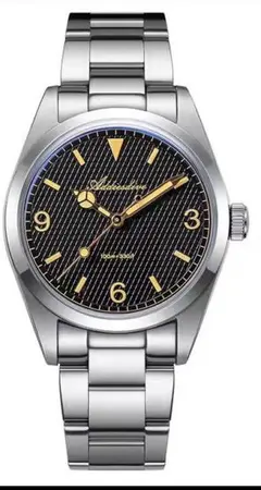 クォーツ腕時計 ハニカムダイアル リベットブレス 36mm - メルカリ