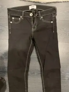 GYDAブラック ストレッチデニム スキニーパンツ