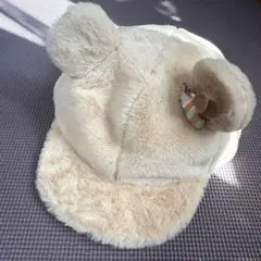 ディズニー　プーさん　ファーキャップ