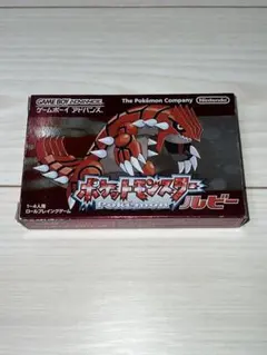 【美品】ポケットモンスター ルビー ゲームボーイアドバンス ソフト　動作確認済み