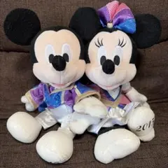 バレナイ2015 ミッキーミニーぬいぐるみ