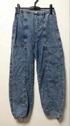 GU コクーンジョガープルオンパンツ