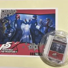ペルソナ　ラベル缶　アクキー　シール　セット