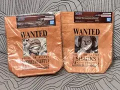 ワンピース 手配書保冷バッグ　ルフィ&シャンクス　新品