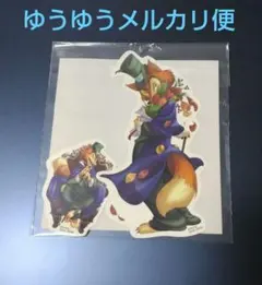 ヴィランズくじ ステッカー ファウルフェロー イズマ 女王 ウルフ ストロンボリ