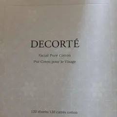 DECORTÉ Facial Pure Cotton 120枚