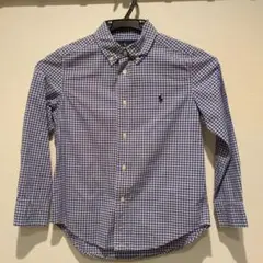 Ralph Lauren ラルフローレン 長袖シャツ チェック　120　お出かけ