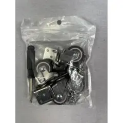 吉祥の家 キャスター 車輪 後付けキャスター 4個セット 1.25インチ