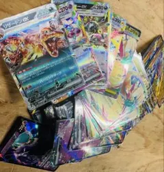 ポケカRR等まとめ売り 約100枚 自引き、即スリーブ