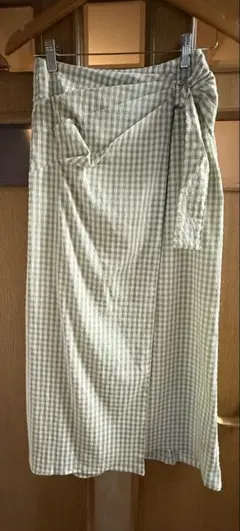 【新品未使用】MERCURYDUO ギンガムチェックスカート