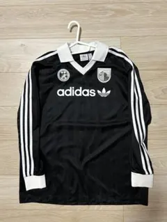 adidas SOCCER LS 長袖シャツ ブラック 2XL - メルカリ