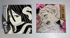 鬼滅の刃　伊黒小芭内 甘露寺蜜璃 スクエアステッカー
