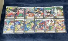 当時モノ　カードダス ドラゴンボール　特別仕様　LR 6組　１2種セット 希少