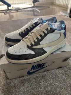 新品黒タグ付きAJ1 x トラヴィススコット 