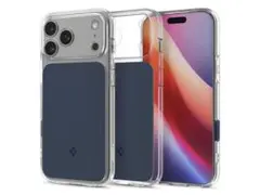 Spigen iPhone17ProMax ケース MagSafe マットブルー