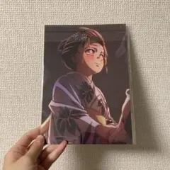 鬼滅の刃　映画特典　入場者特典　キービジュアルイラストボード 恋雪