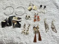 メタルピアスセット 複数デザイン 9種