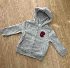 マーベル　スパイダーマン　GAP  スウェットパーカー　グレー