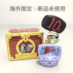 【日本未発売】マクドナルド ワンピース スポンジボブ プランクトン ウソップ