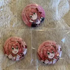 さくらみこ スシロー コラボ 缶バッジ 2種 3つセット