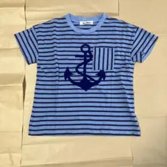 familiar アンカー柄 Tシャツ 130