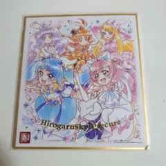 プリキュア　色紙ART　ひろがるスカイ！プリキュア