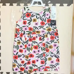 新品★UNIQLO/marimekko★ノースリーブワンピ ピンク/100cmのサムネイル