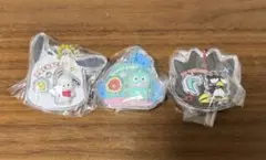 食玩　サンリオキャラクターズ　パッケージチャーム 3点セット
