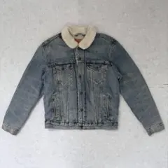 Levi's リーバイス(M)Gジャン デニムジャケット 3rd 裏ボア 防寒