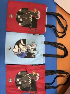 Jリーグポケモンエコバッグ　ヘルガー　アシレーヌ　ヴィッセル神戸　FC大阪