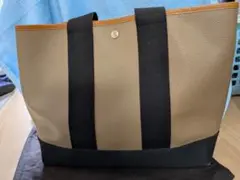 Breath TOPKAPI トートバッグ ベージュ ブラックのサムネイル