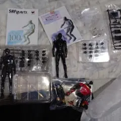 S.H.フィギュアーツ ボディくん x2 &真骨彫　クウガ　ジャンク品