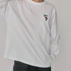 BEN DAVIS ワンポイントホワイト トレーナー M