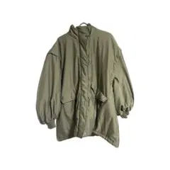 GRL 中綿ダウンスタンドカラーモンスターコート