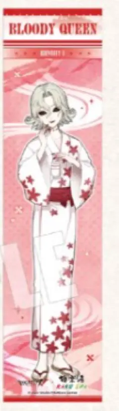 第五人格 バトラーズカフェ　血の女王 マフラータオル マリー 極楽湯 第五人格 BLOODY QUEEN 血の女王 マフラータオル コラボ - メルカリ