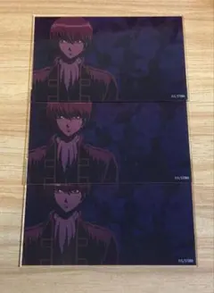 銀魂オンシアター2D バラガキ篇 アクリルカード 沖田総悟 ×3