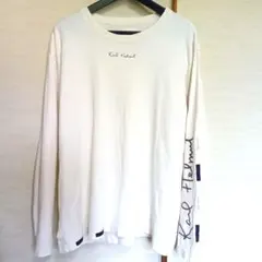✨️ Karl Helmut カールヘルム カットソー ロンT オフホワイト Lのサムネイル