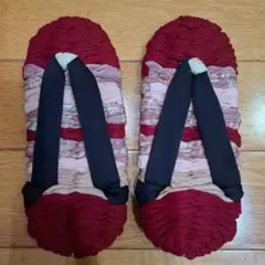 ハンドメイド　布ぞうり